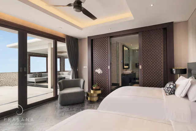 فيلا بإطلالة على البحر بـ3 غرف نوم، Prasana By Arjani Resort 5/10