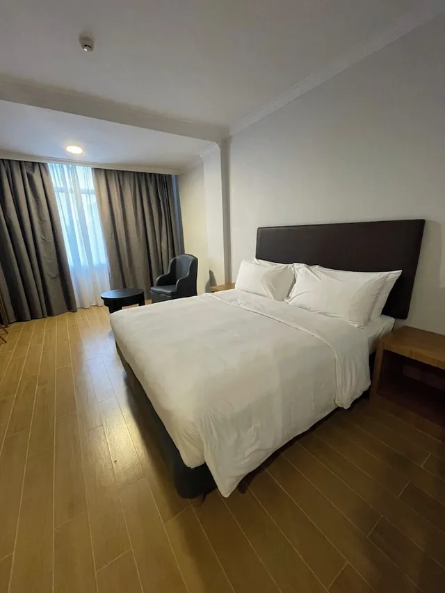 غرفة سوبيريور بسرير كوين، AGlow Hotel Harbor Bay Batam 1/1