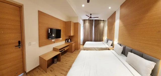 غرفة عائلية بإطلالة على المدينة، HOTEL GORBANDH 1/1