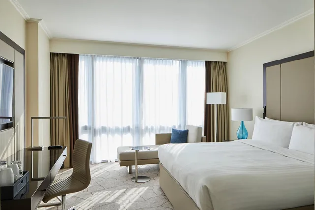 غرفة ديلوكس بسرير كينج، London Marriott Hotel Canary Wharf 3/10