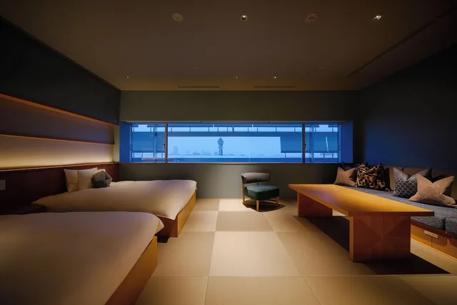 غرفة ديلوكس بسريرين كوين، OMO7 Osaka by Hoshino Resort 2/6
