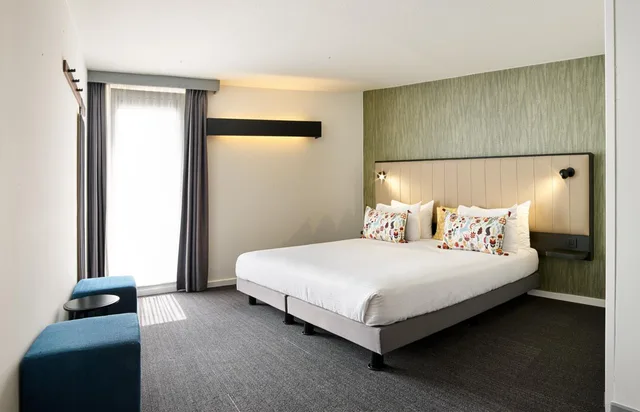 غرفة بسرير كينج مع أريكة، Best Western Hotel Wavre 6/10