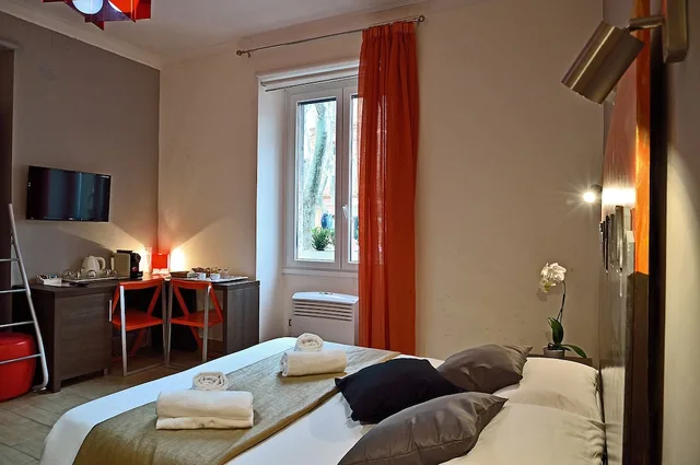 غرفة بسريرين منفصلين، 94rooms Vatican Vigliena 3/10