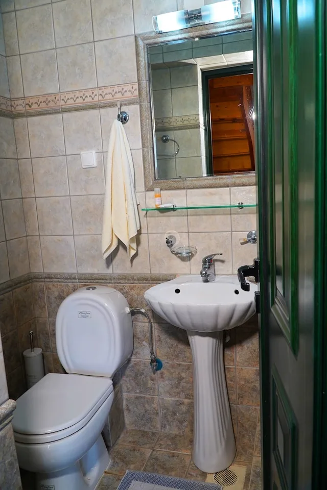 دوبلكس بسرير مزدوج وسريرين منفصلين، Vasilaras Hotel 8/10