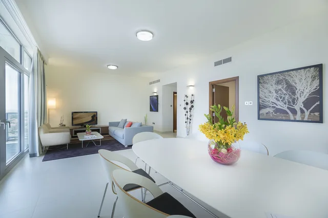 شقة بسريرين مزدوجين بـ3 غرف نوم، Aparthotel Adagio Abu Dhabi Al Bustan 8/10