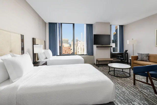 جناح بسريرين كوين مع أريكة، Fairfield by Marriott Inn & Suites New York Midtown Manhattan/Penn Station 2/5