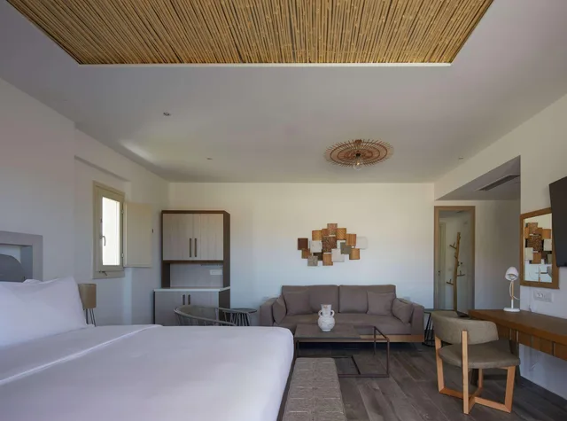 Junior Suite, King Bed, Hot Tub, Sea Breeze Santorini Beach Resort, Curio by Hilton 1/6