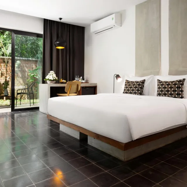 جناح ديلوكس بسرير كينج، Hillocks Hotel Spa 1/10