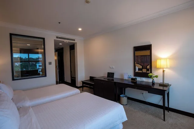غرفة ديلوكس بسرير كوين، La Sapinette Hotel Dalat 2/10