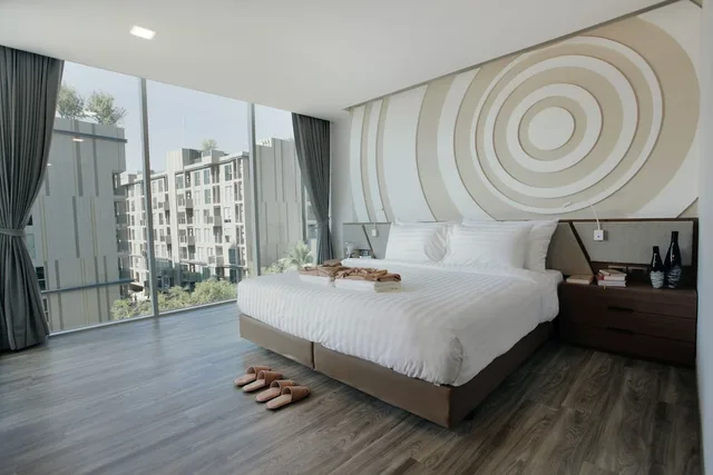 استوديو بسرير كينج، Olive Bangkok Hotel 4/8