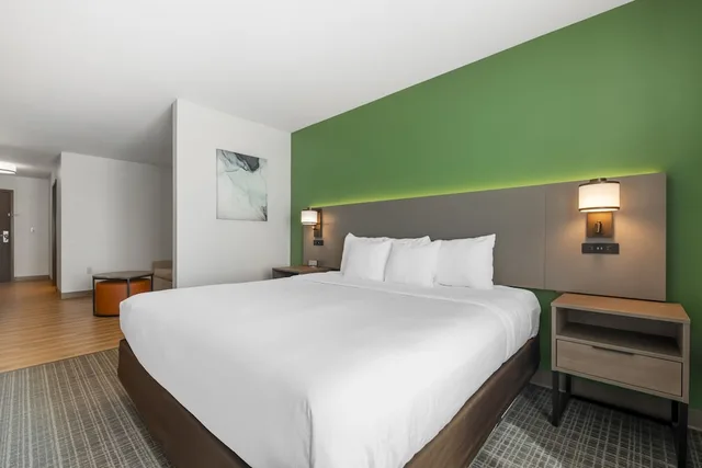 جناح بسرير كينج مع أريكة لذوي الإعاقة، Comfort Suites Conference Center Rapid City 2/5