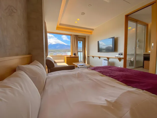 غرفة ديلوكس ركنية بسريرين منفصلين بشرفة، The Noborisaka Hotel 1/1