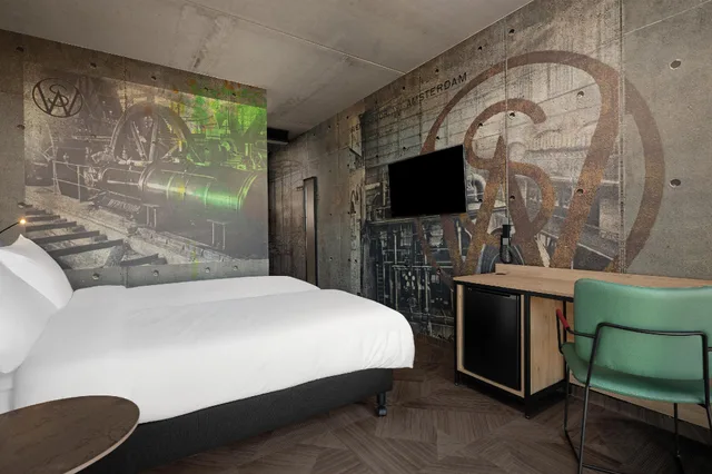 غرفة بانورامية بسريرين منفصلين بإطلالة على المدينة، Inntel Hotels Amsterdam Landmark 2/2