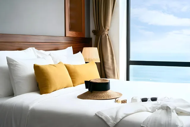 جناح ديلوكس بإطلالة على البحر، Sunny Ocean Hotel & Apartment 2/2