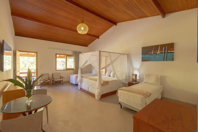 جناح تنفيذي بإطلالة على الحديقة، Arraial Bangalo Praia Hotel 3/5