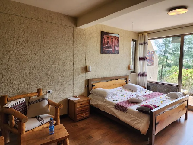 جناح استوديو شهر العسل بسرير كينج بإطلالة على الجبل، Sora Lodge Lalibela 1/9