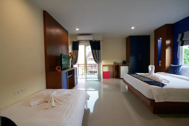 غرفة ديلوكس عائلية، Calypso Patong Hotel 6/10