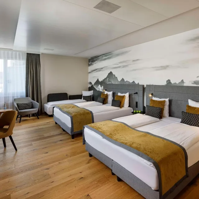 غرفة عائلية بسرير فردي، Hotel Allegra Lodge 2/8