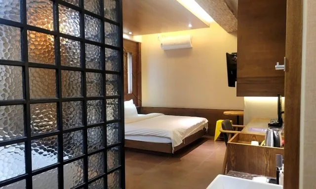 غرفة بريميوم بسرير مزدوج، Jinhae Pasta Hotel 4/7