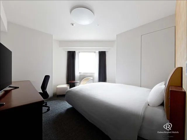 غرفة ركنية بسرير مزدوج، Daiwa Roynet Hotel Shin Yokohama 4/5