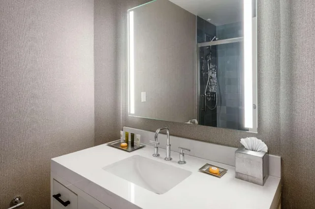 1 Bedroom, Suite, King Bed, Lake View, Sofa, Peloton، Hilton Dallas Lincoln Centre by the Galleria 2/2