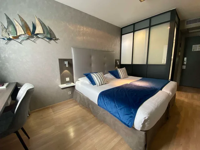 غرفة كومفورت بسريرين منفصلين، Best Western Hotel La Mare O Poissons 2/4