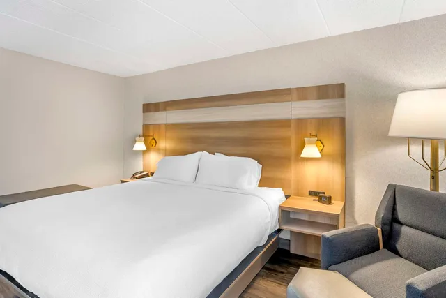 غرفة بسرير كينج يُسمح فيها بالحيوانات الأليفة، Best Western Plus Heritage Rail Inn & Suites 4/6