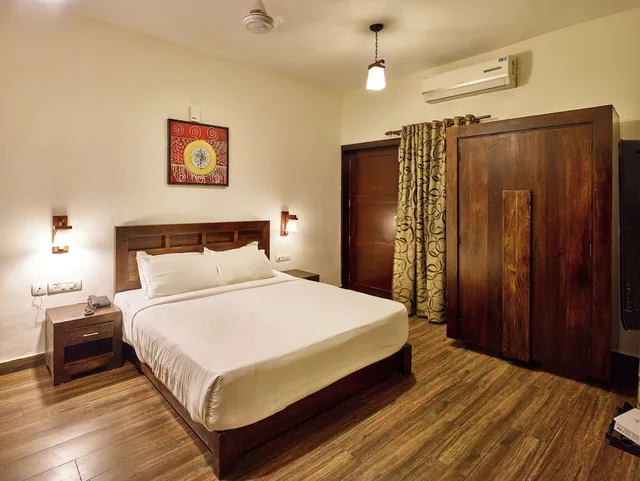 Pavilion, Double Bed، Deshadan Backwater Resort 1/5