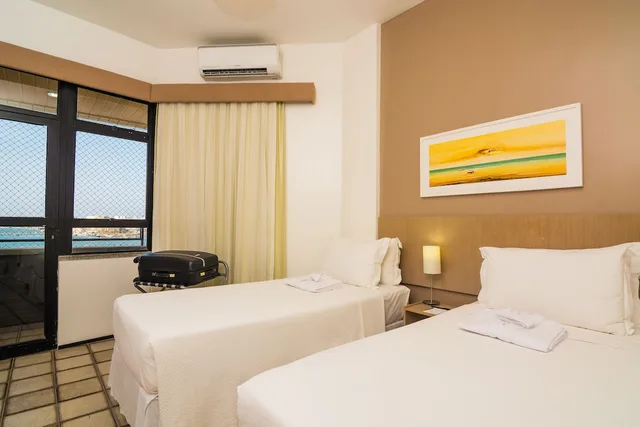 غرفة ديلوكس بسريرين منفصلين، Nobile Suites Golden Fortaleza 1/2