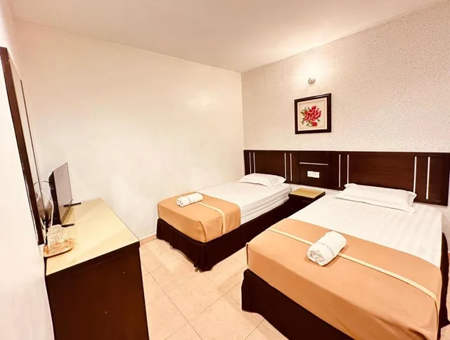غرفة قياسية بسريرين منفصلين، Rainbow Hotel 1/2