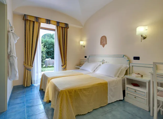 غرفة ثلاثية بإطلالة على الحديقة، Hotel San Giovanni Terme 2/7
