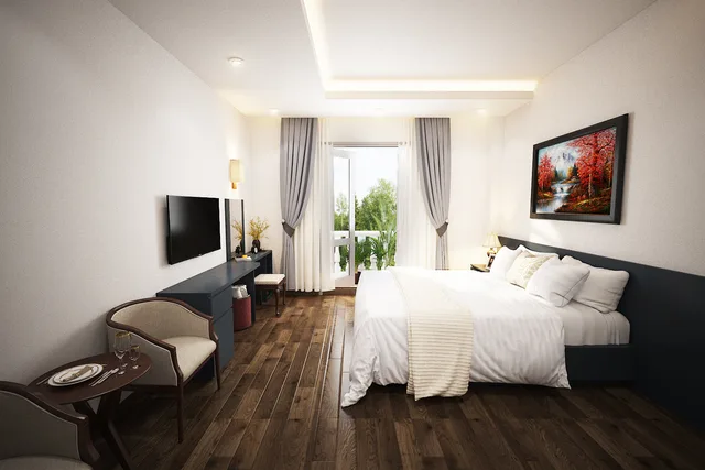 Deluxe, Double Bed, Hotel The Hanoi 2/3