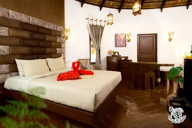 فيلا ديلوكس بسرير كينج بشرفة، Koh Tao Cabana 1/1