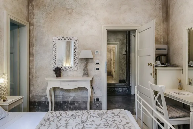 غرفة كلاسيكية بسرير كوين، Relais Villa Vittoria 3/3