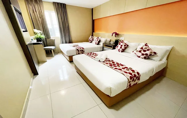غرفة عائلية بسرير فردي، City Central Hotel 1/2