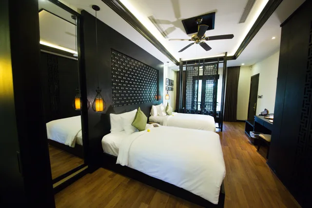 بنغل بسرير كوين بإطلالة على الحديقة، Koi Resort Spa Hoi An 2/10