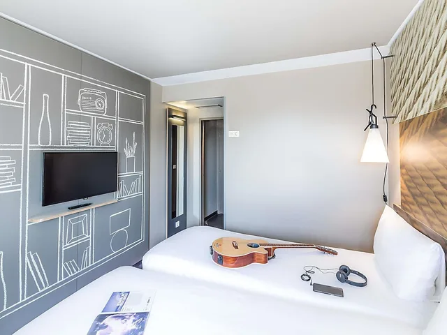 غرفة قياسية بسريرين منفصلين، Ibis Porto Gaia 5/10