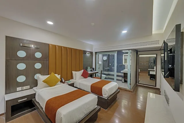 غرفة ديلوكس بسرير مزدوج، Comfort Inn Metropolis Mumbai 2/10