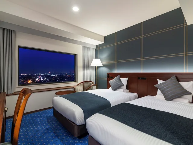 Renovated, Comfort, Twin Beds، Art Hotel Kashima Central 1/3