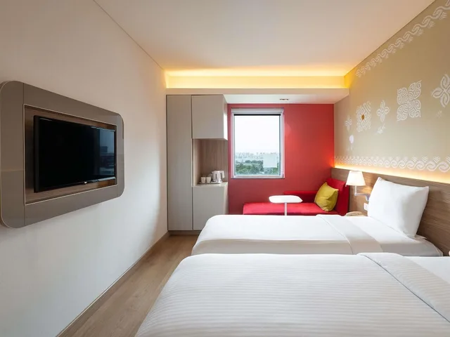 غرفة قياسية بسريرين منفصلين، Ibis Mumbai Airport - An Accorhotels Brand 2/10