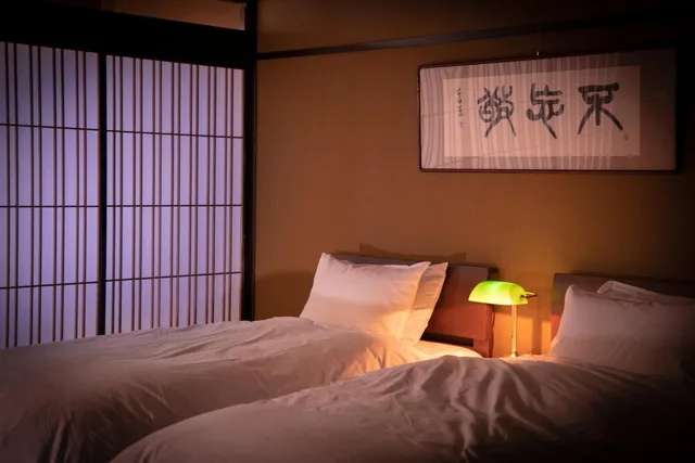 غرفة يابانية سوبيريور بسريرين منفصلين بأرضية تاتامي، Takeo Onsen Kanko Hotel Kyotoya 2/9