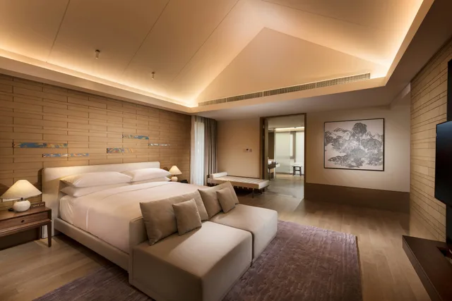 فيلا بسرير كينج بغرفة نوم واحدة، Conrad Hangzhou Tonglu 1/2