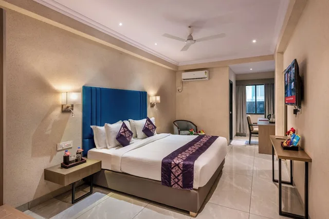 غرفة تنفيذية بسرير مزدوج، Lords Eco Inn Dahej 2/7