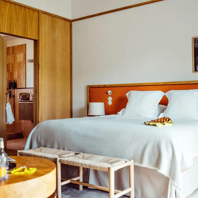 غرفة ديلوكس بسرير مزدوج بشرفة، Capelongue, a Beaumier hotel & Spa 4/5