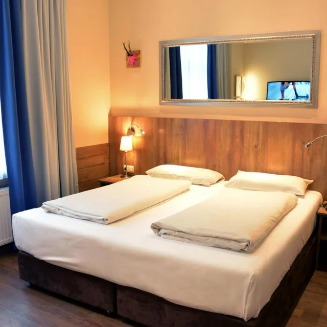 غرفة بسرير مزدوج أو سريرين منفصلين، Arthotel Munich 8/10