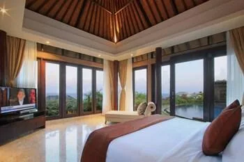 فيلا بسريرين مزدوجين بغرفتي نوم، Ulu Segara Luxury Suites Villas 1/1