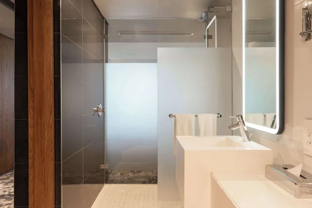 غرفة بريميوم بسريرين منفصلين بإطلالة على الجبل، Radisson Hotel Cape Town Foreshore 7/10