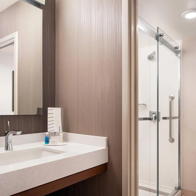 جناح بسرير كينج بغرفة نوم واحدة، Courtyard by Marriott San Jose Cupertino 4/4