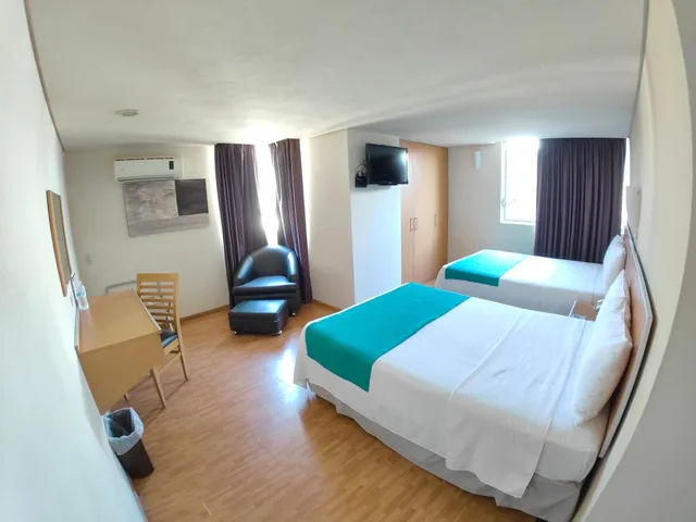 غرفة قياسية بسريرين منفصلين، Hotel Kasa Express 3/9
