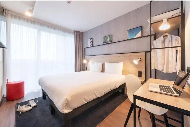 غرفة قياسية بسرير مزدوج، Ibis Acheres St Germain en Laye 7/10